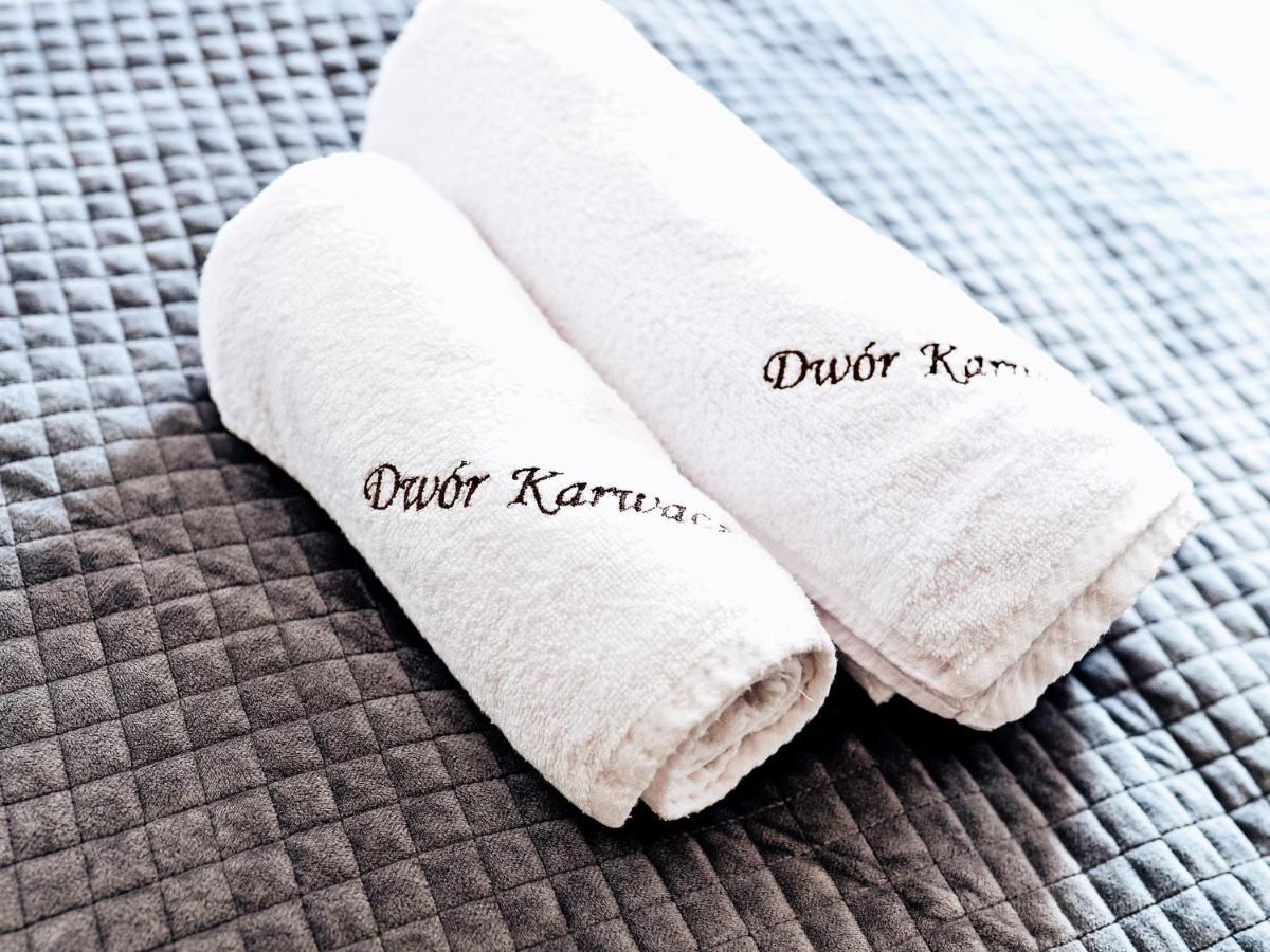 Dwor Karwacz Bed and Breakfast Przasnysz Buitenkant foto